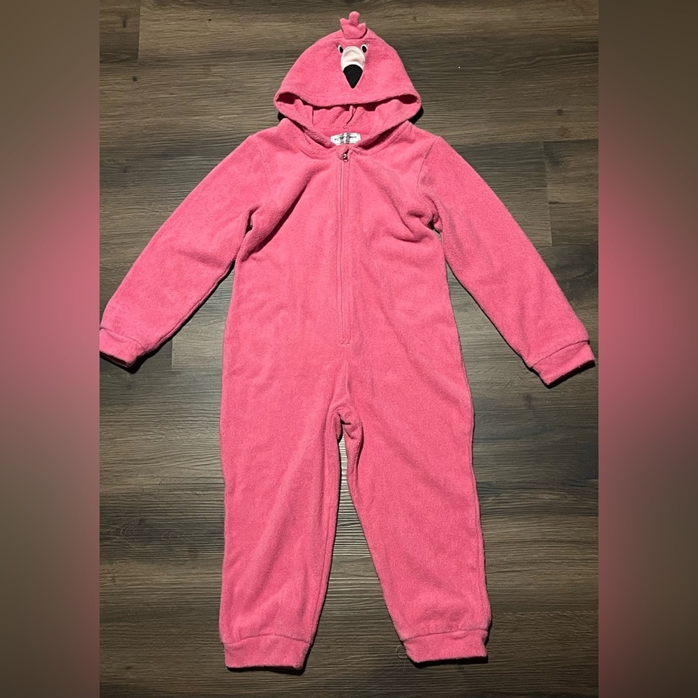 ⛱️My “Buddy” Pink Flamingo Hooded Onesie Towel